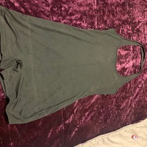Size M, black halter top romper